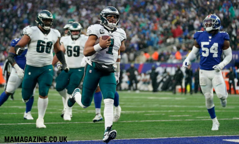 Philadelphia Eagles vs New York Giants Match Player Stats