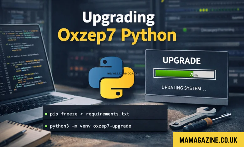 Upgrade Oxzep7 Python